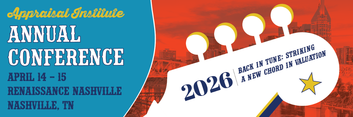 2026 Appraisal Institute Annual Conference Nashville, TN